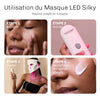 Masque facial de luminothérapie LED